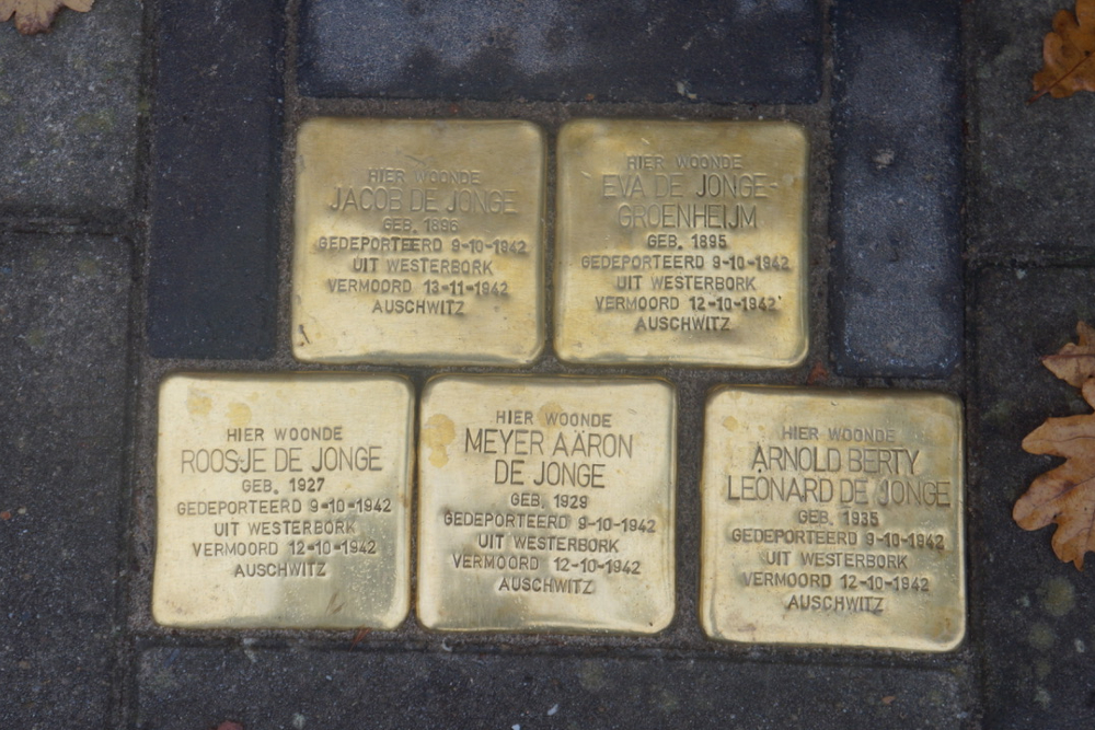 Stumbling Stones Kastanjelaan 8 (voorheen J 270) #1