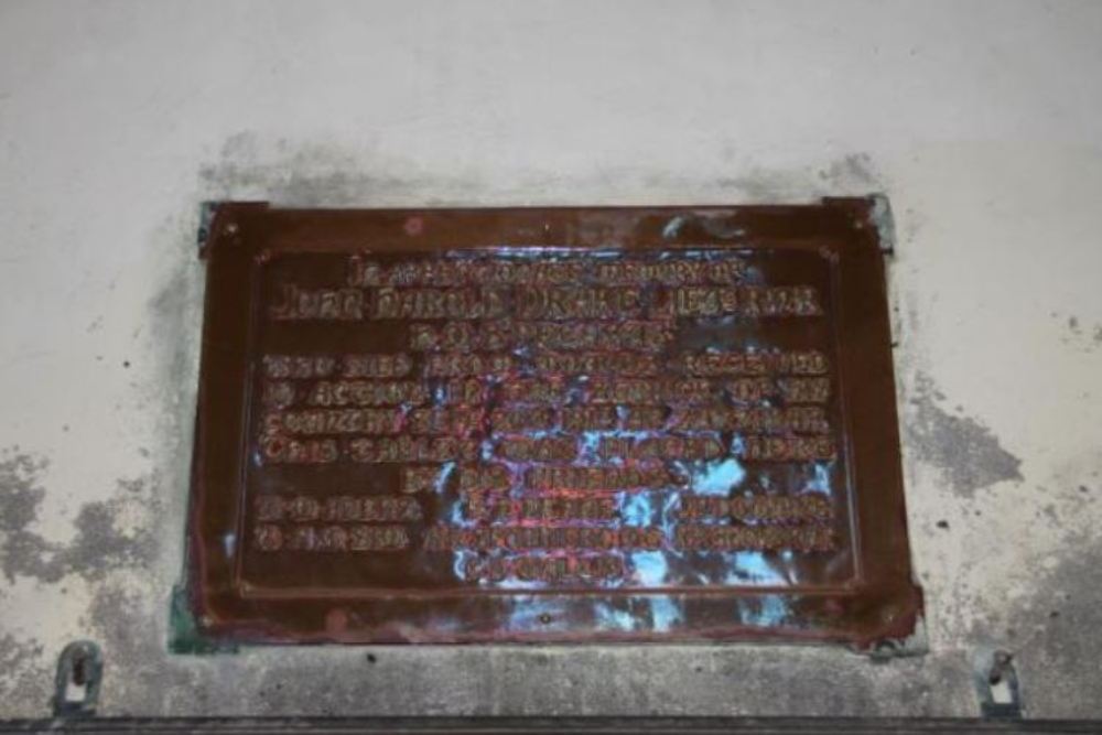 Plaque Lt. Jean Harold Drake #1