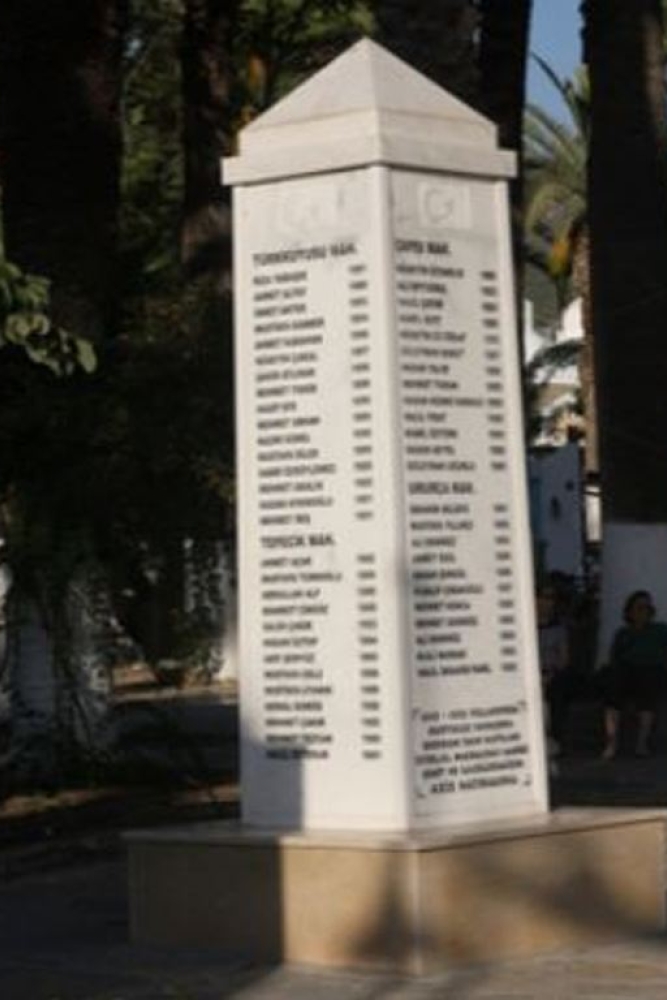 Monument Onafhankelijkheidsoorlog Bodrum