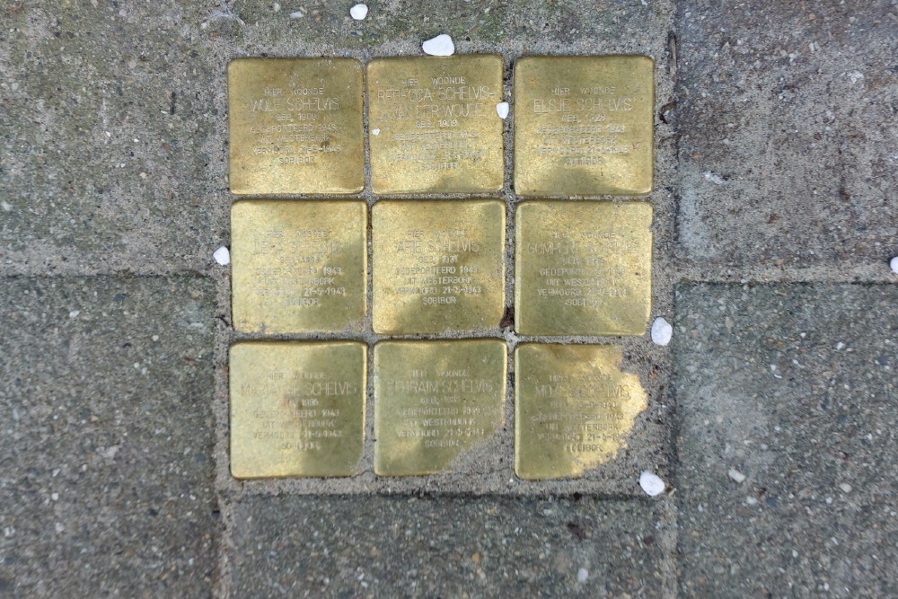 Stolpersteine Ooievaarstraat 58b #1