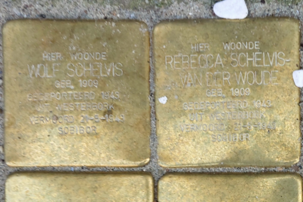 Stolpersteine Ooievaarstraat 58b #2