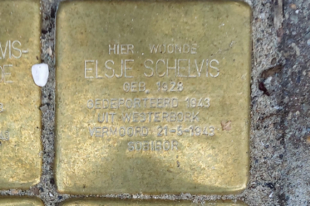 Stolpersteine Ooievaarstraat 58b #3
