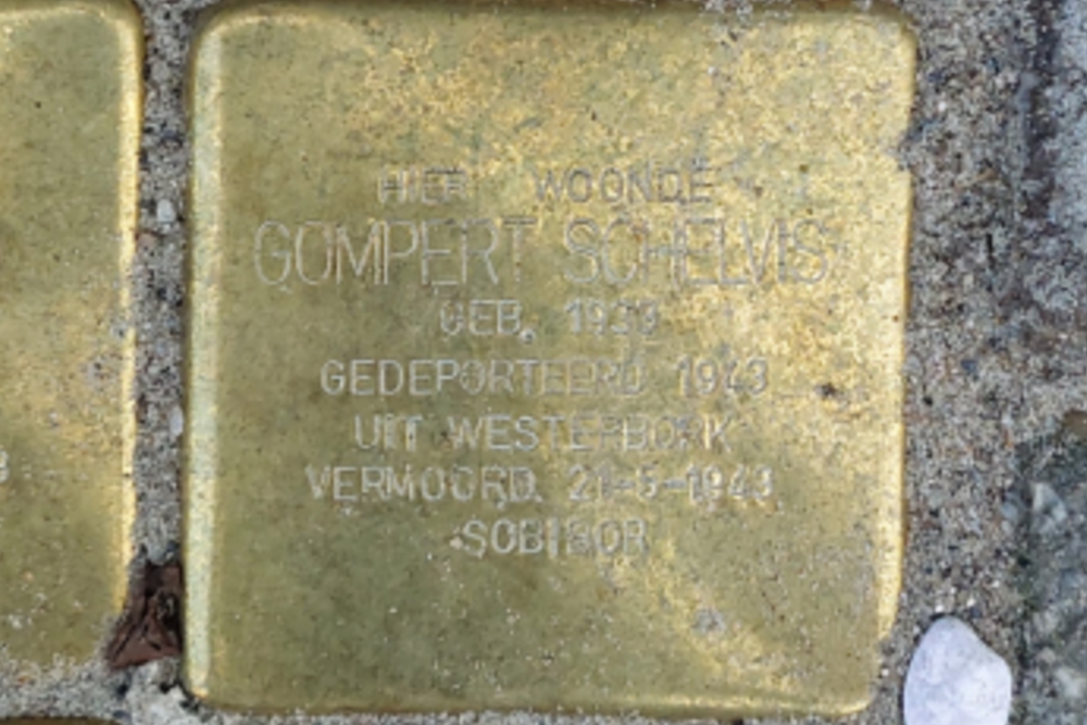 Stolpersteine Ooievaarstraat 58b #5