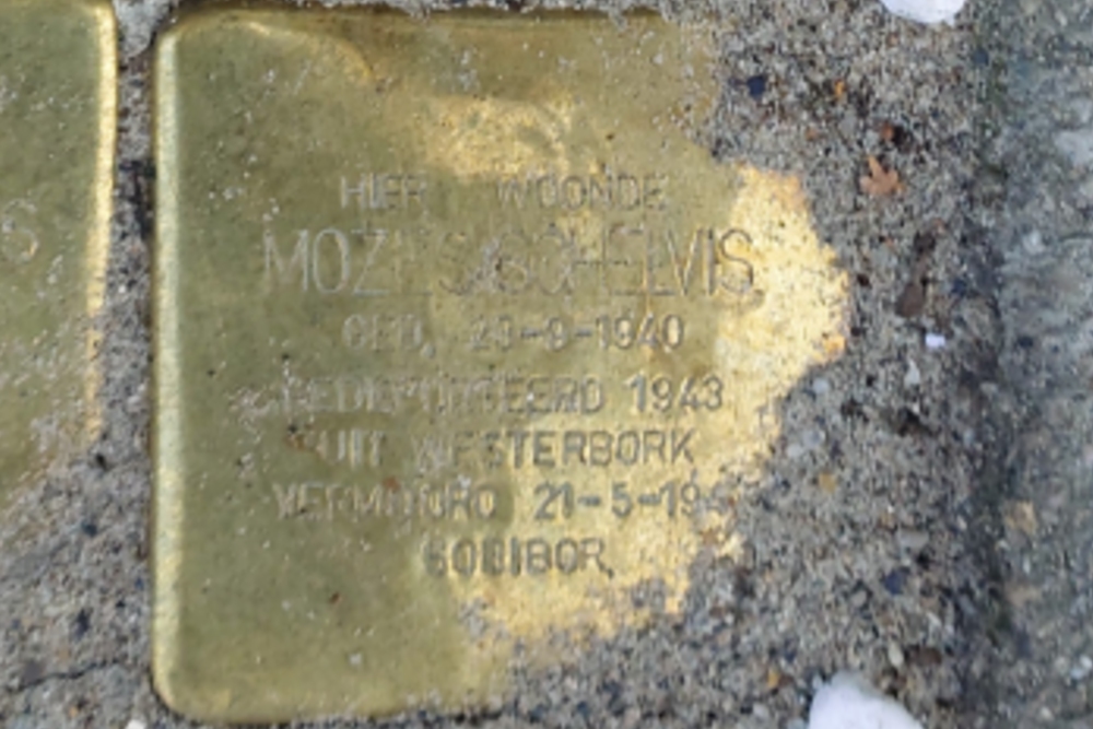 Stolpersteine Ooievaarstraat 58b #7
