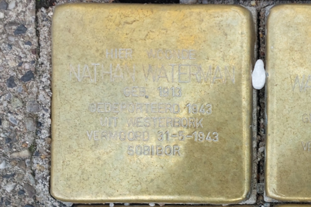 Stolpersteine Erasmusstraat 25b #2