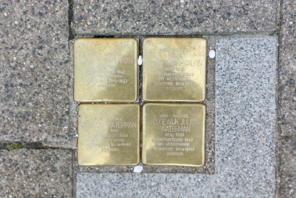 Stolpersteine Erasmusstraat 25b #1