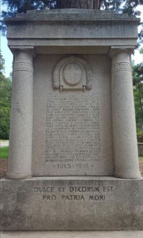 Italian Memorial Neuchâtel