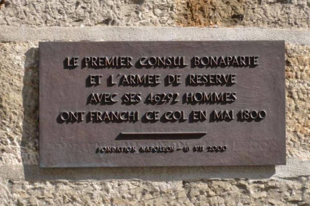 Plaque Passage Napoleon Bonaparte