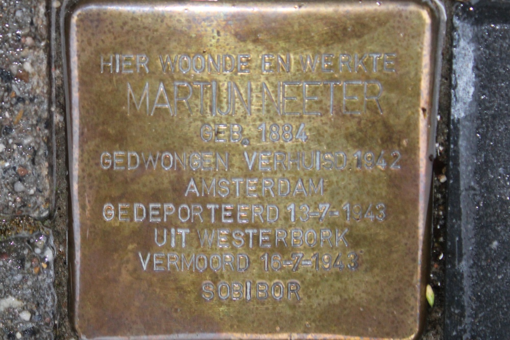 Stolpersteine Anemonenstraat 23 #2
