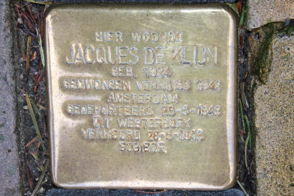 Stolperstein Driehuizerkerkweg 53 #1