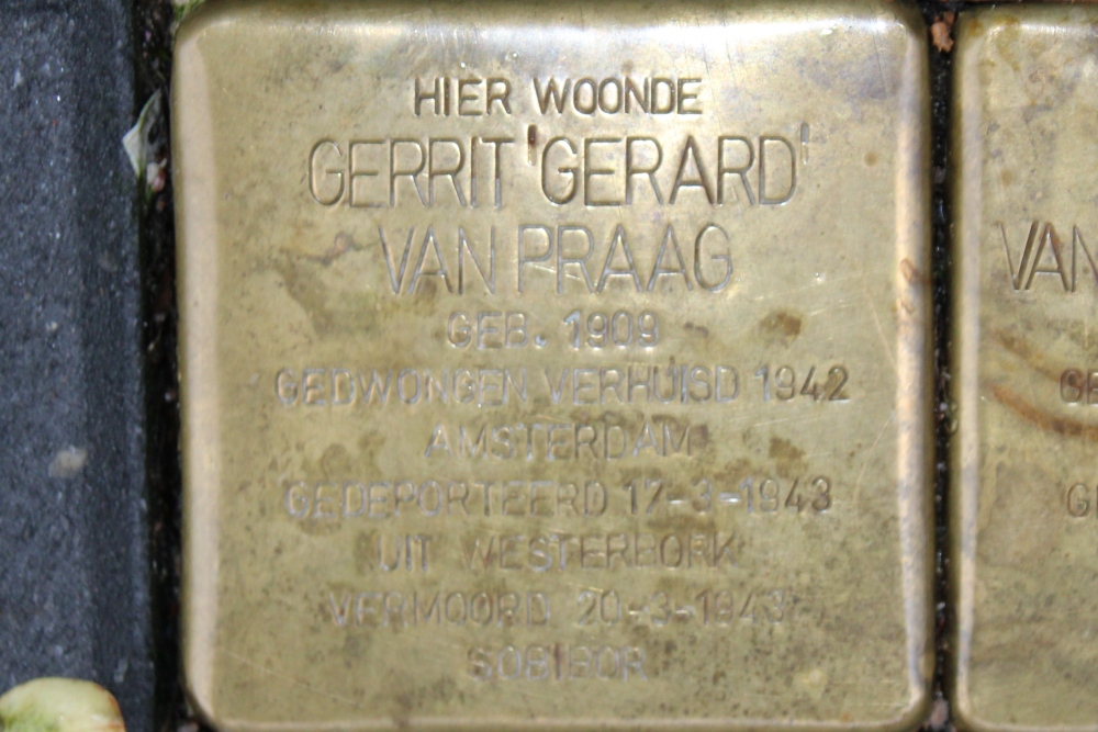 Stumbling Stones Kanaalstraat 63 #2