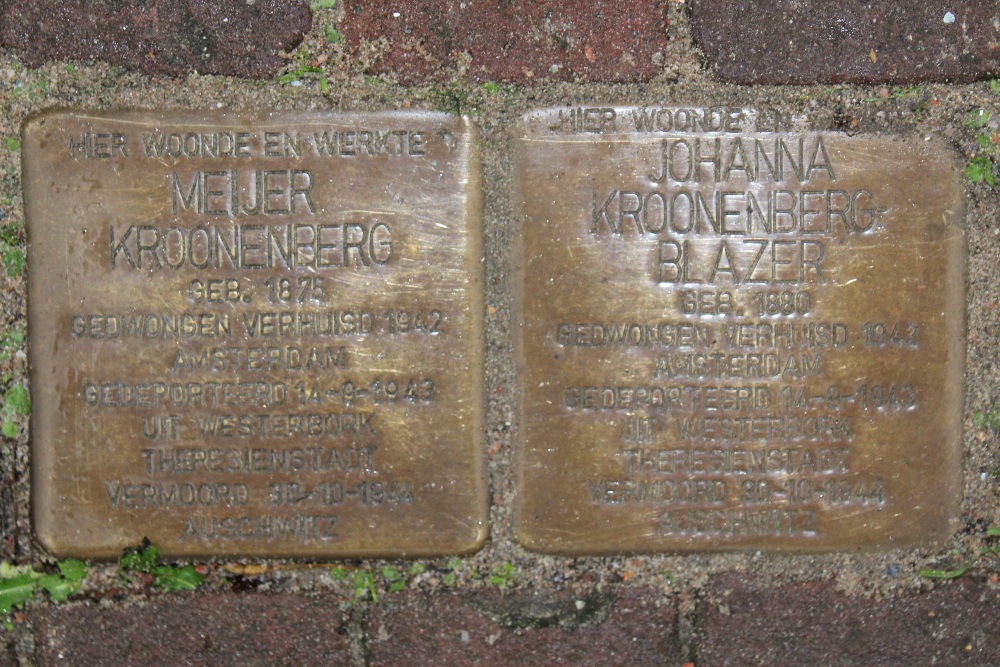 Stolpersteine Kanaalstraat 60 #1