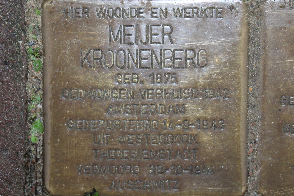 Stolpersteine Kanaalstraat 60 #2