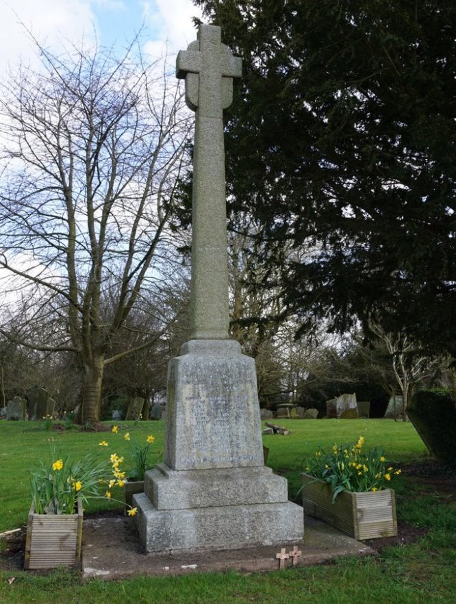 Oorlogsmonument Lapley with Wheaton Aston