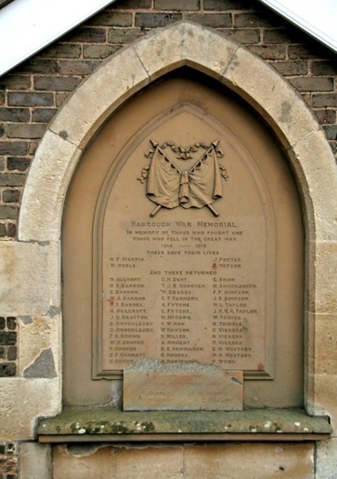 Oorlogsmonument Habrough