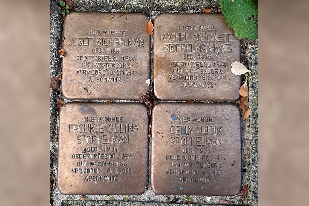 Stolpersteine J.A. Feithstraat 2 #1