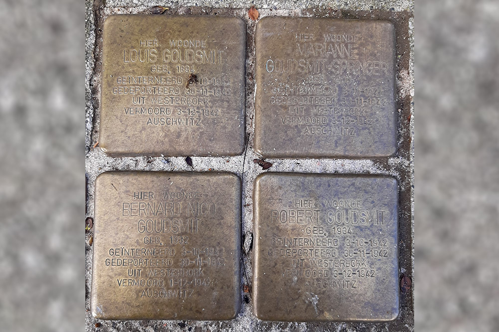 Stumbling Stones J.A. Feithstraat 26 #2