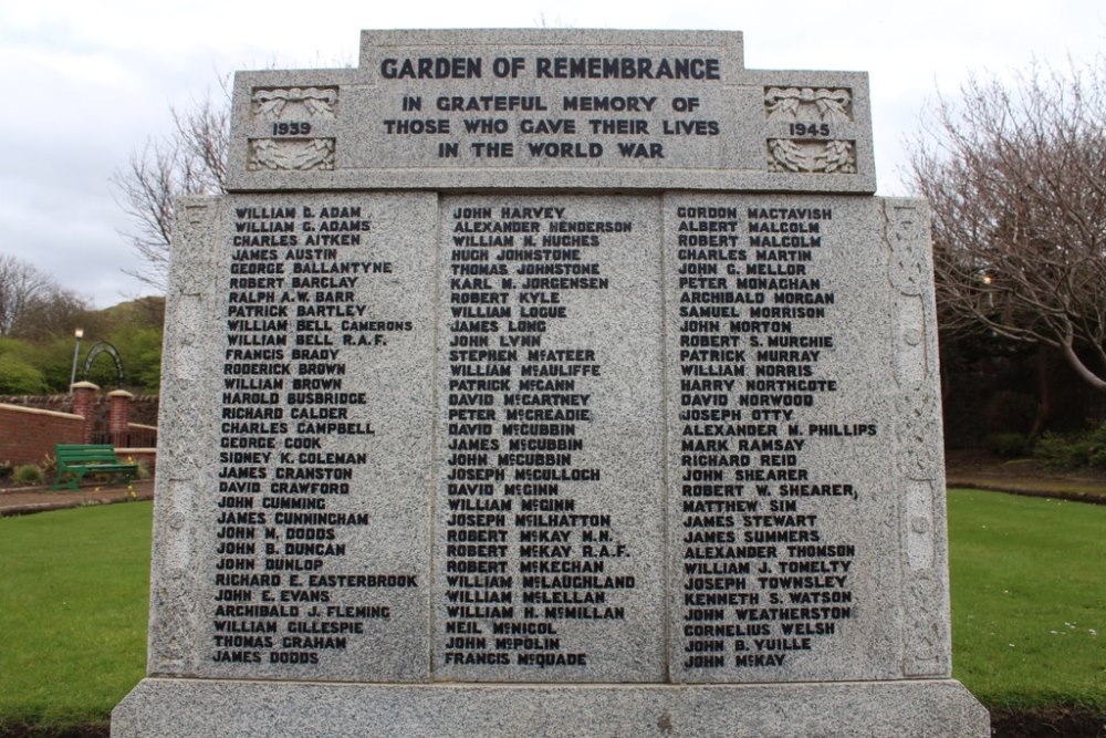 Monument Tweede Wereldoorlog Ardrossan #1