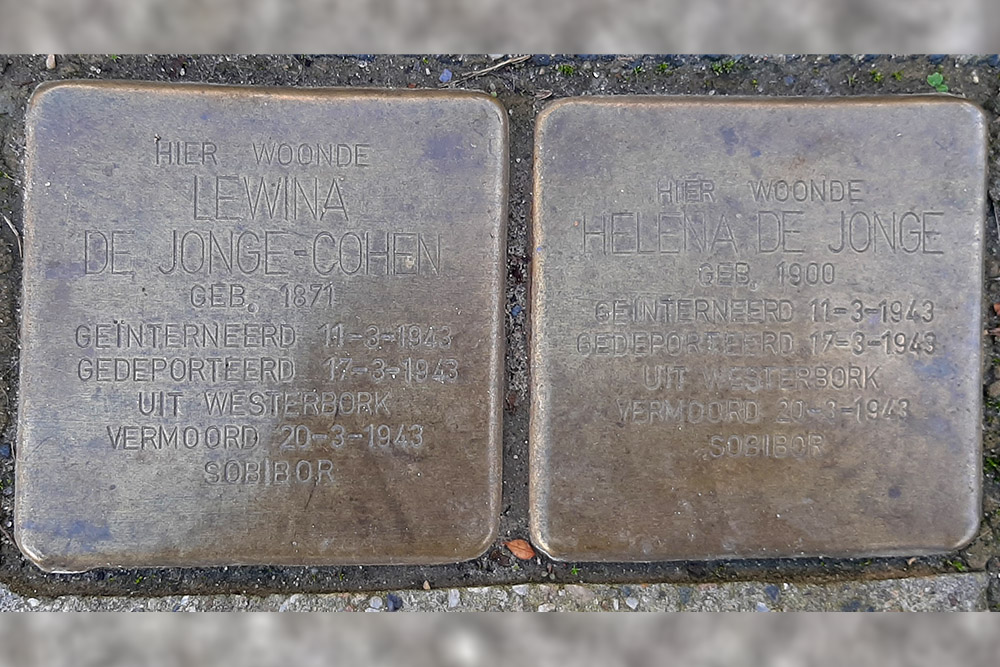 Stolpersteine Witte de Withstraat 15 #1