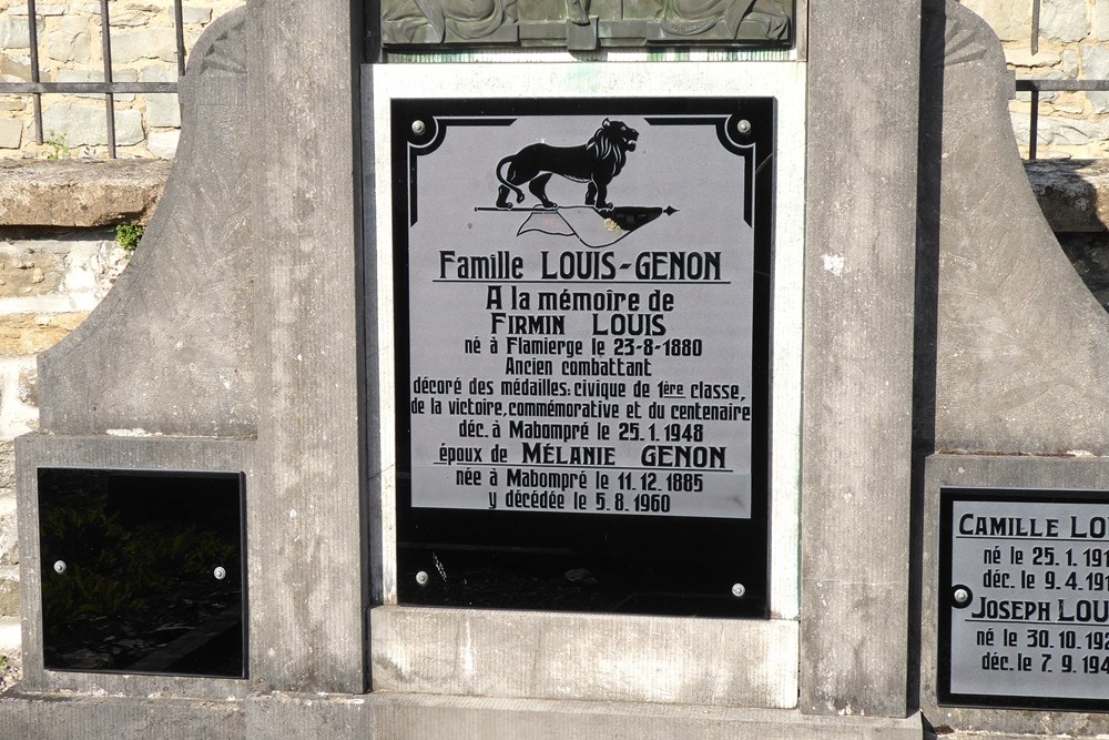 Belgische Graven Oudstrijders Mabompré #3