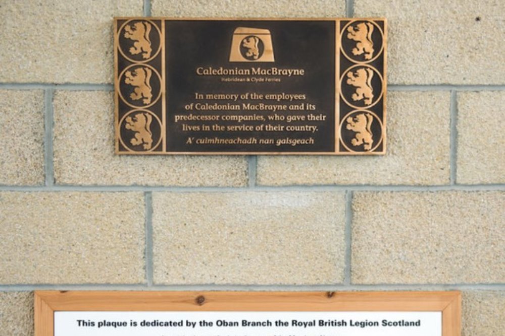 Monument Werknemers CalMac #1