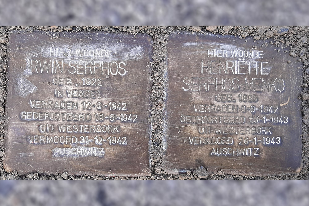 Stumbling Stones Kamplaan 10 #1