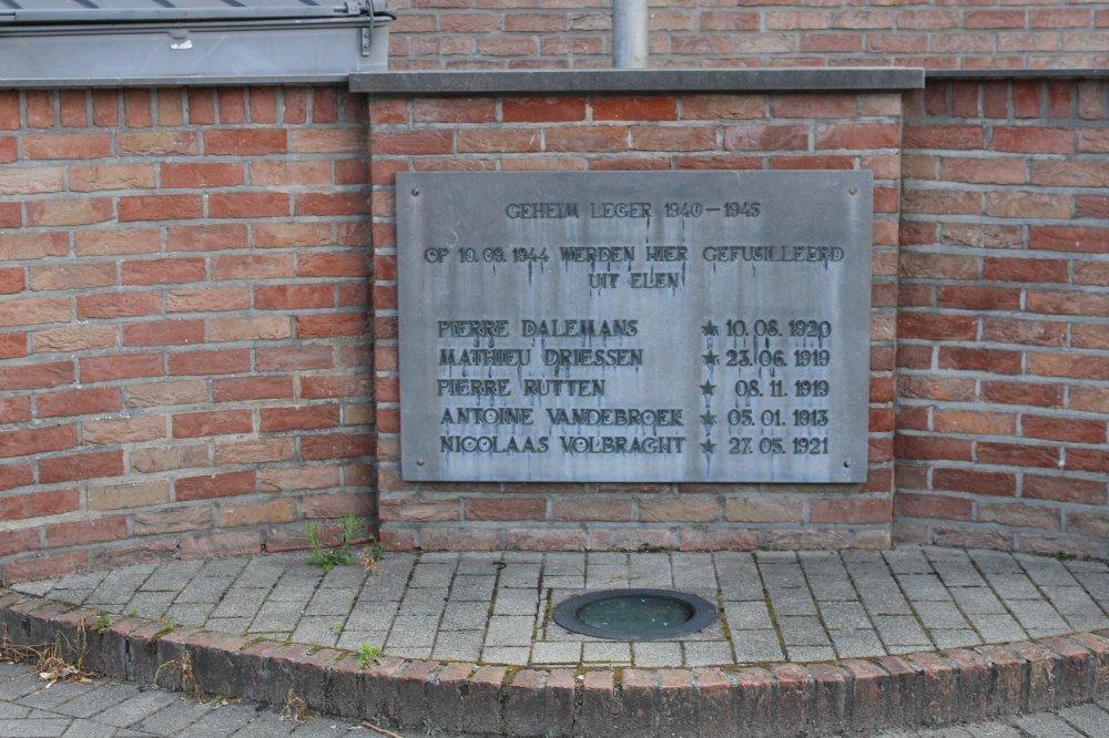 Memorial Executed Resistance Fighters Opoeteren #2