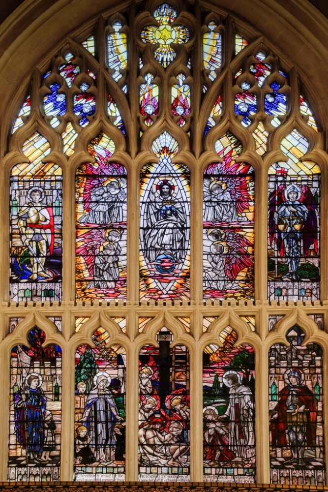 Herdenkingsraam Leicester Cathedral #1