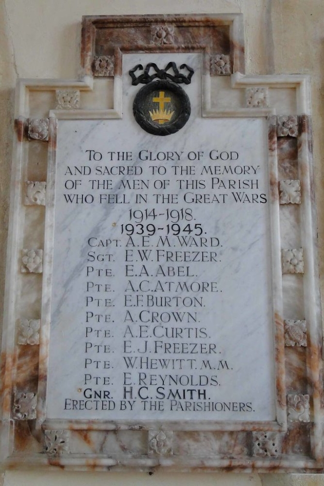 War Memorial St. Mary’s Church #1
