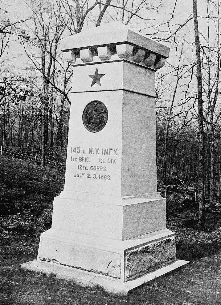 Monument 145th New York Infantry #1