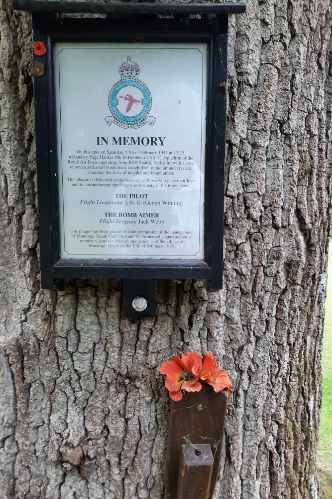 Crash Site Handley Page Halifax Mk III MZ765