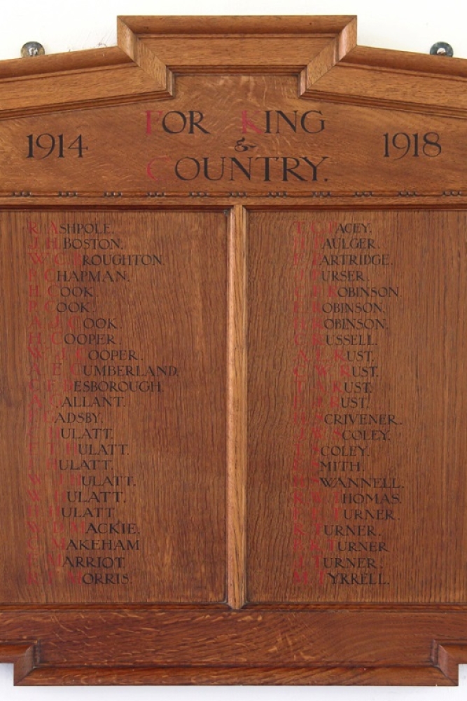 Erelijst St. Mary Church