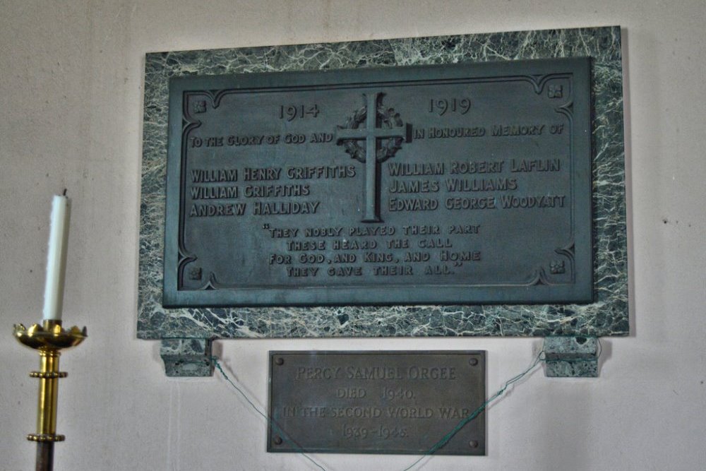 War Memorial Tedstone Delamere