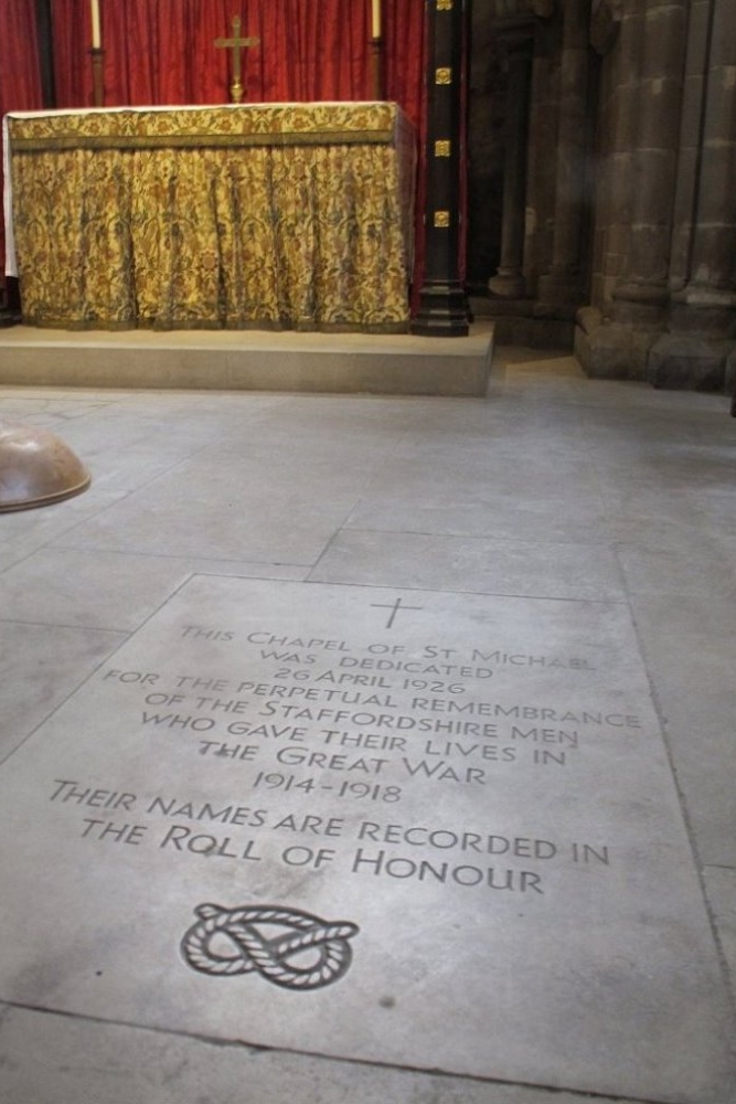 War Memorial Lichfield Cathedral
