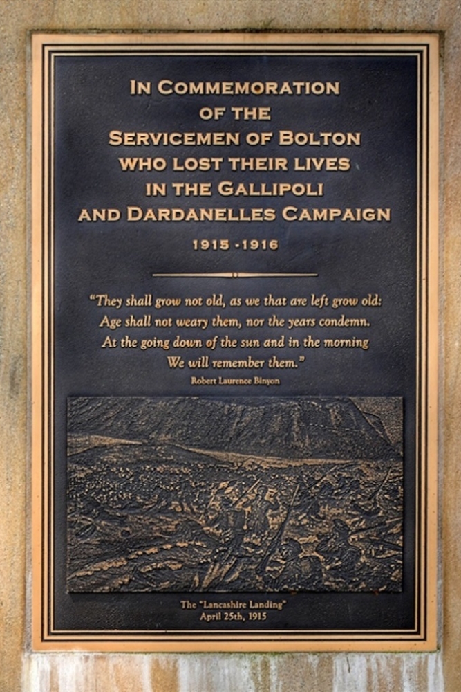Gallipoli Monument Bolton #2