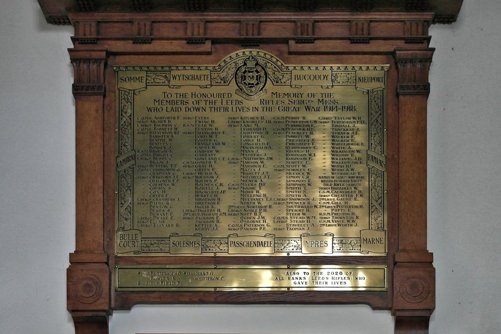 Memorial West Yorkshire Regiment #1