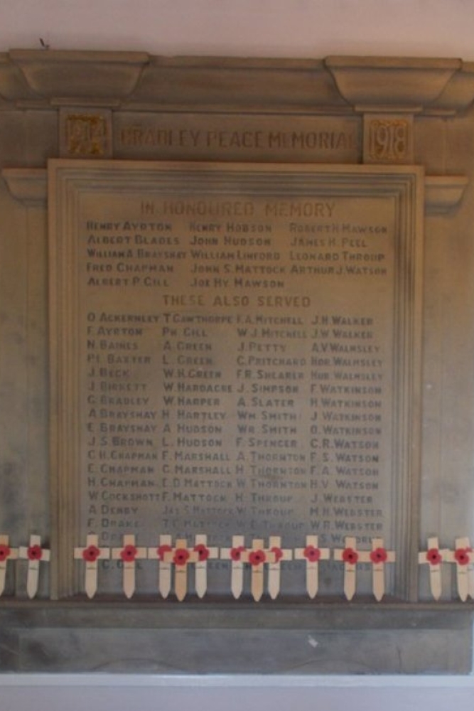 Oorlogsmonument Bradley