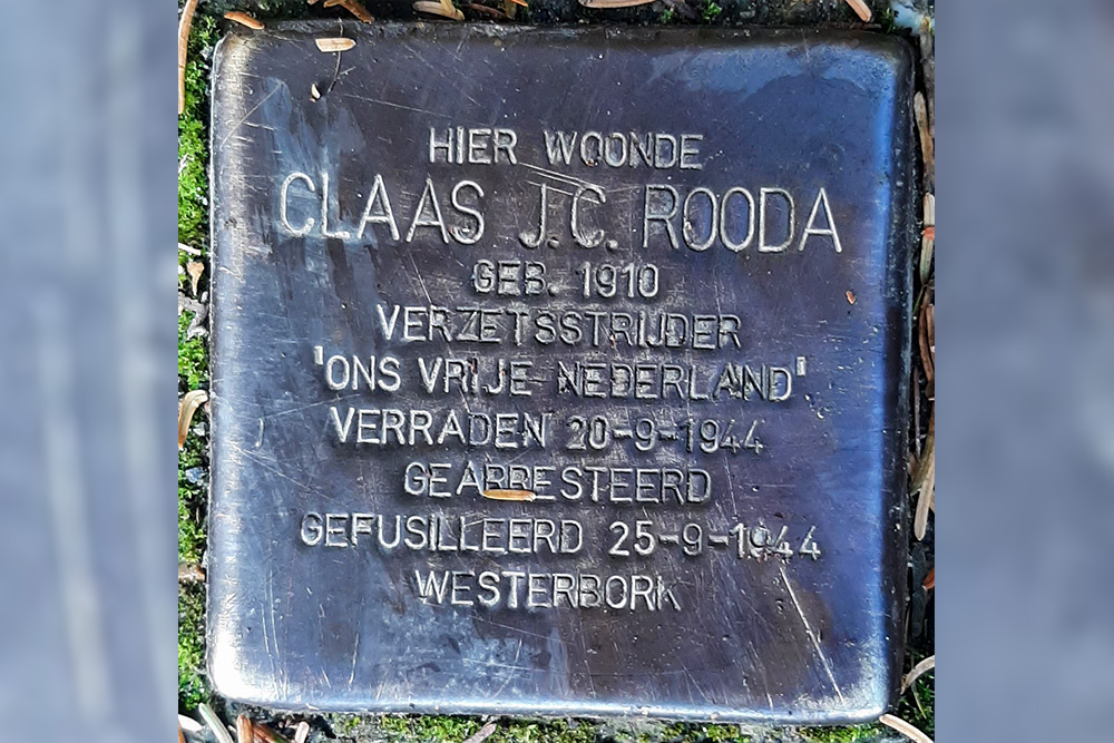 Stolperstein Wilhelminalaan 11 #1