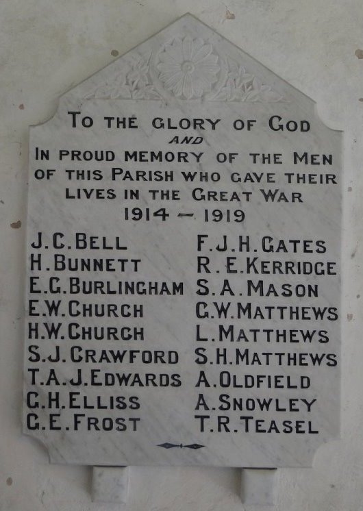 War Memorial Holy Trinity Church #1