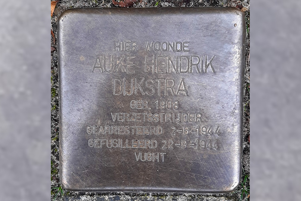 Stolperstein Korreweg 167A