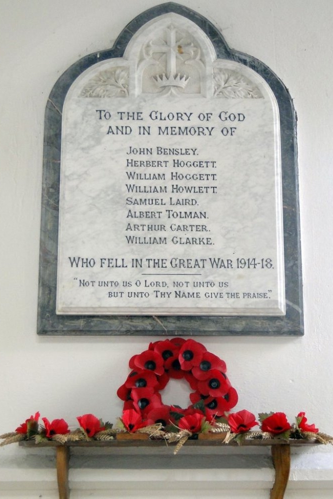 Oorlogsmonument Little Cressingham #1