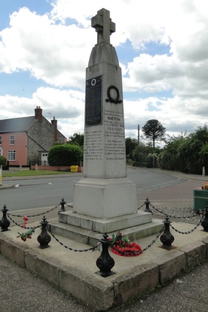 Oorlogsmonument Watton