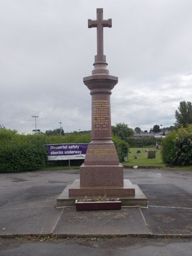 Oorlogsmonument Ryhill en Havercroft