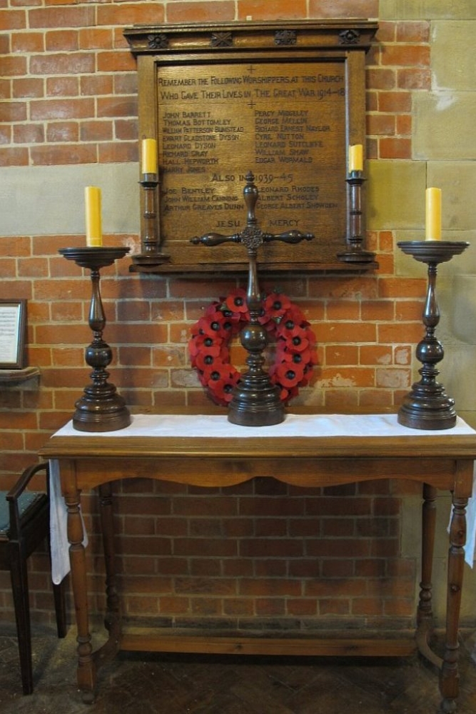 Oorlogsmonument All Saints Church