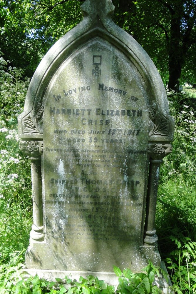 Herdenkingstekst Thomas Crisp VC DSC #1