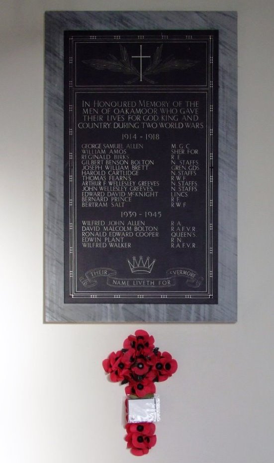 Oorlogsmonument Holy Trinity Church