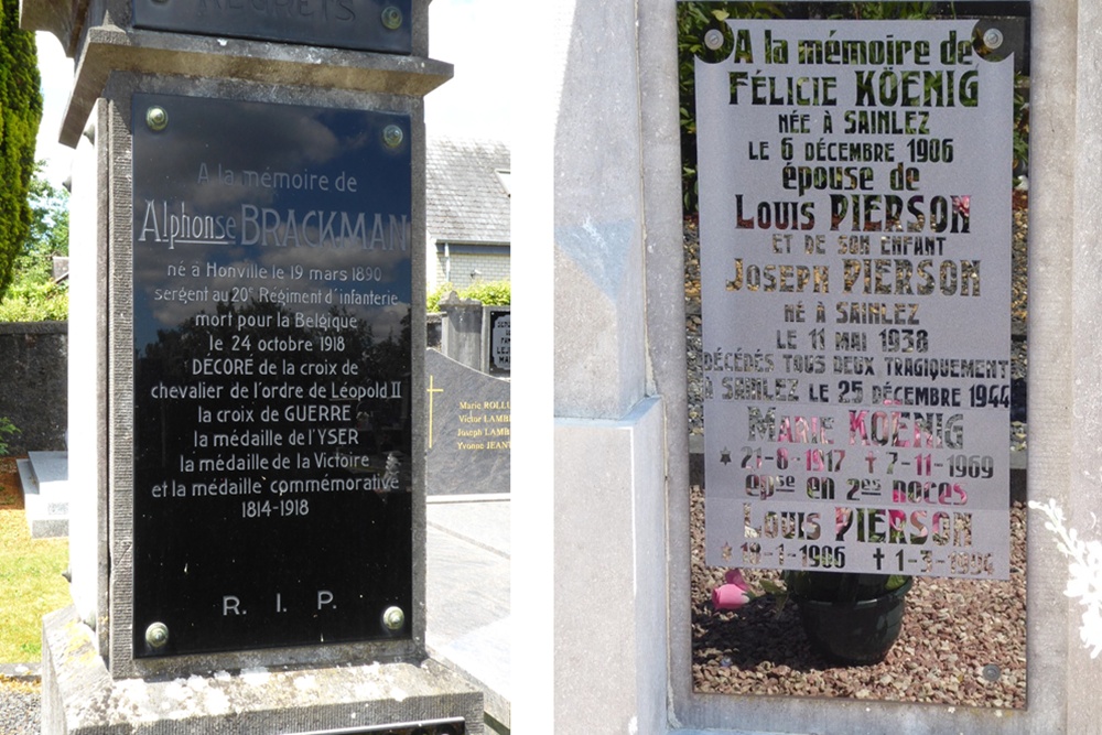 Belgische Oorlogsgraven Sainlez #3