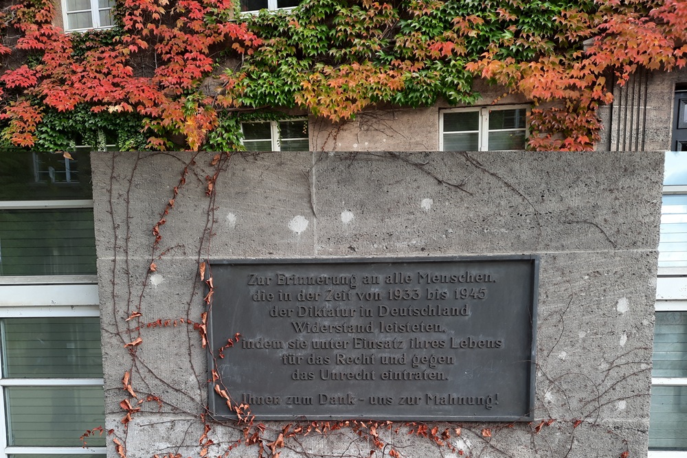 Memorial Resistance Dictatorship Spandau #2