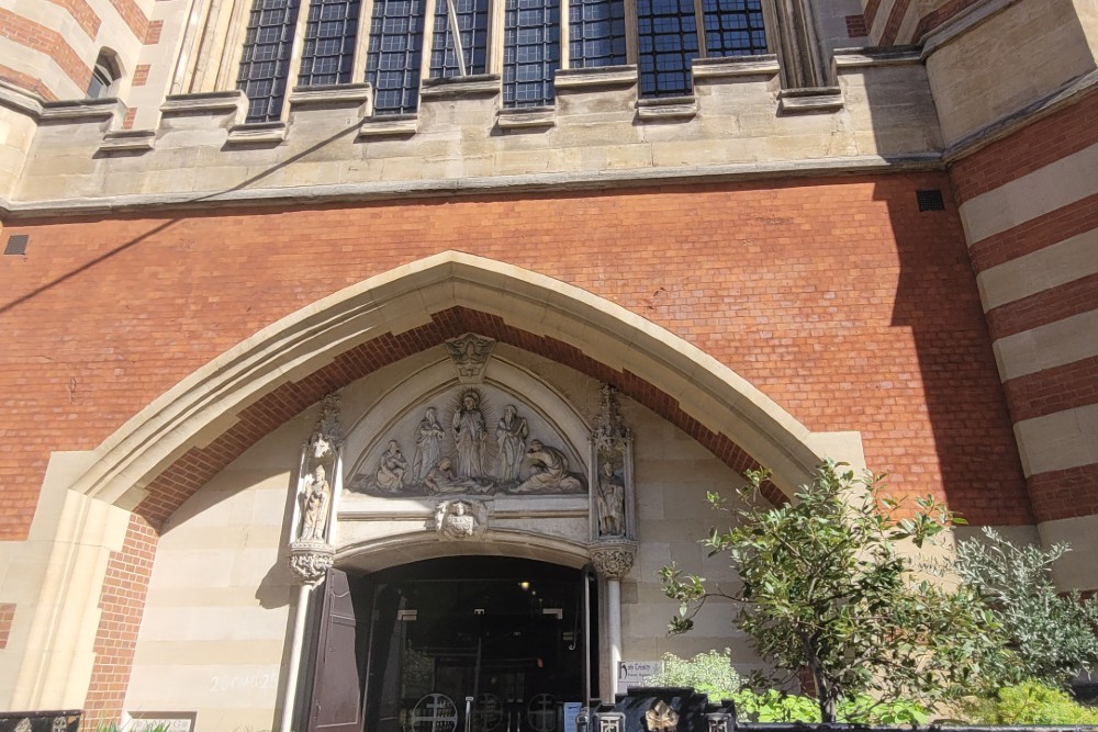 Memorial Bomb Damage Holy Trinity Chelsea #2