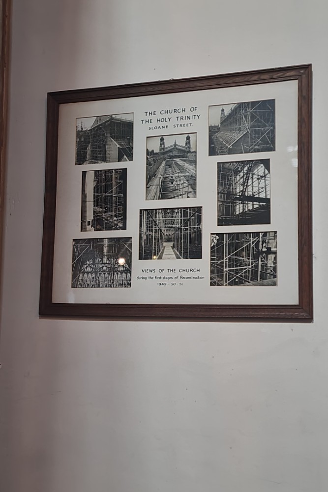 Memorial Bomb Damage Holy Trinity Chelsea #3